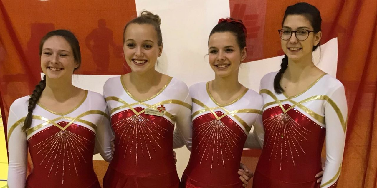 Gymnastique – Journées Suisses des tests – Veyriers – Magnifiques distinctions d’Estelle et de Olivia