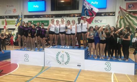 Championnats Vaudois – Magnifique week-end pour la Gym Morges 4 fois l’or et une distinction